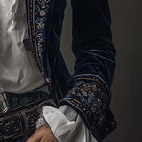 Women’s Longline Vintage Embroidered Jacket