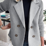 Women’s Casual Longline Blazer Coat