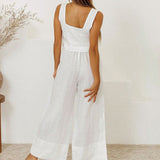 Megan | Minimalist Top and Wide-Leg Pants Set