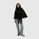 Women’s Belted Cape Jacket