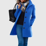 Catherine™ | Classic Tailored Long Coat