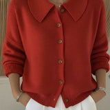 Vespera™ | Button Collar Cardigan