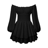 CYNRHIA™ – Elegant Long Sleeve Off-Shoulder Romper