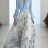 Peniel™ | Elegant Floral Maxi Dress