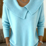 Lucia | Warm Sweater with Soft Collar