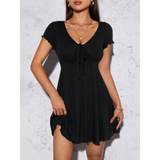ROTRING™ -  Effortless V Neck Casual Summer Dress