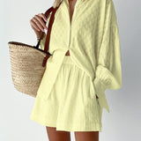 Elizabeth | Breezy Shirt and Shorts Set