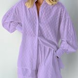 Elizabeth | Breezy Shirt and Shorts Set