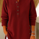 Neva™ | Button Henley Tunic