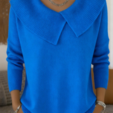 Lucia | Warm Sweater with Soft Collar
