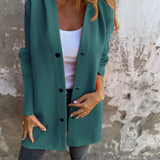 Women’s Button-Up Hooded Jacket