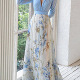 Peniel™ | Elegant Floral Maxi Dress