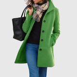 Catherine™ | Classic Tailored Long Coat