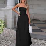 INAH™ - Effortless Sleeveless Tube Dress for Casual Party Wear