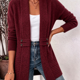 Women’s Lightweight Braided Knit Cardigan