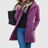 Catherine™ | Classic Tailored Long Coat