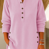 Neva™ | Button Henley Tunic