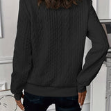 Charlotte | Cozy Zip-Up Cable Knit Sweater
