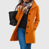 Catherine™ | Classic Tailored Long Coat