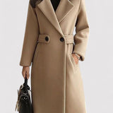 Women’s Belted Long Winter Coat