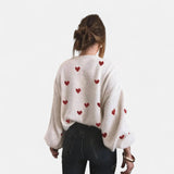 Isla Hearts Wool Sweater