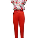 Florabel | Stylish Ruffle-Sleeve Set