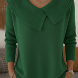 Sunnora™ | Warm Sweater with Soft Collar
