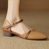 Julion Genuine Leather Heels