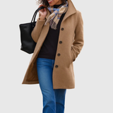 Catherine™ | Classic Tailored Long Coat