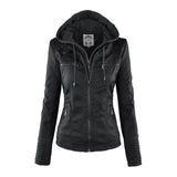 Callista | Hooded Moto Jacket