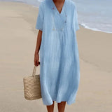 KARINA™ - Relaxed Fit Midi Dress