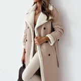 Women’s Belted Double-Breasted Trench Coat