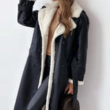 Women’s Belted Double-Breasted Trench Coat