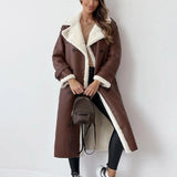 Women’s Belted Double-Breasted Trench Coat