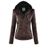 Callista | Hooded Moto Jacket