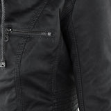 Callista | Hooded Moto Jacket