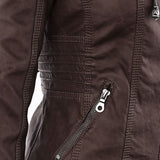 Callista | Hooded Moto Jacket