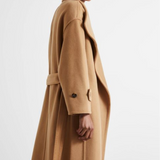 Women’s Classic Double Breasted Belted Trench Coat