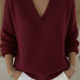 Vivelle™ | Relaxed V-Neck Sweater