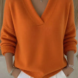 Vivelle™ | Relaxed V-Neck Sweater