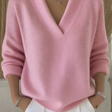 Vivelle™ | Relaxed V-Neck Sweater