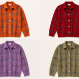Corinne | Plaid Cardigan