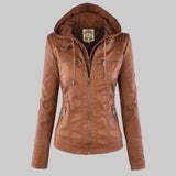 Callista | Hooded Moto Jacket