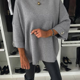 LOTTIE™ - Cosy Buttoned Pullover