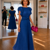 Lara | Classic Pleated Dress
