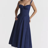 ELENA™ – Chic Corset Milkmaid Dress