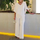Martha | Effortless Wide-Leg Set