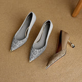 Clair Genuine Leather Heels