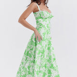 ELENA™ – Chic Corset Milkmaid Dress