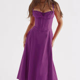 ELENA™ – Chic Corset Milkmaid Dress